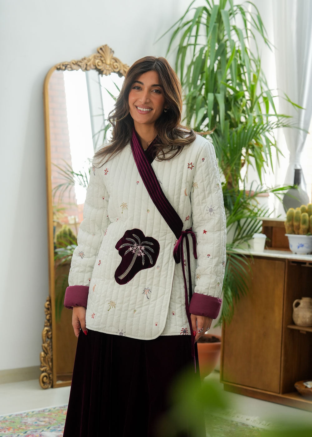 8060 Off White Ramadan Set For Women