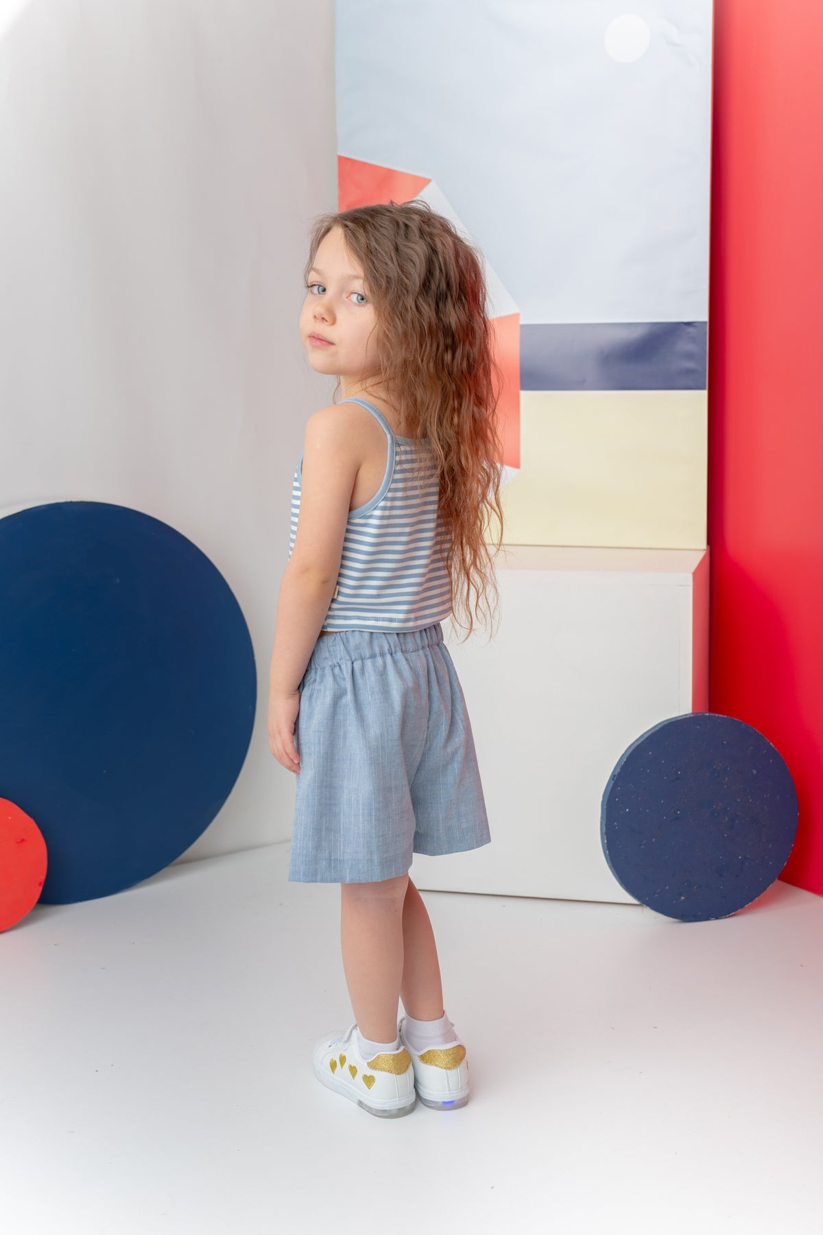 7883 Grey Skirt For Girls