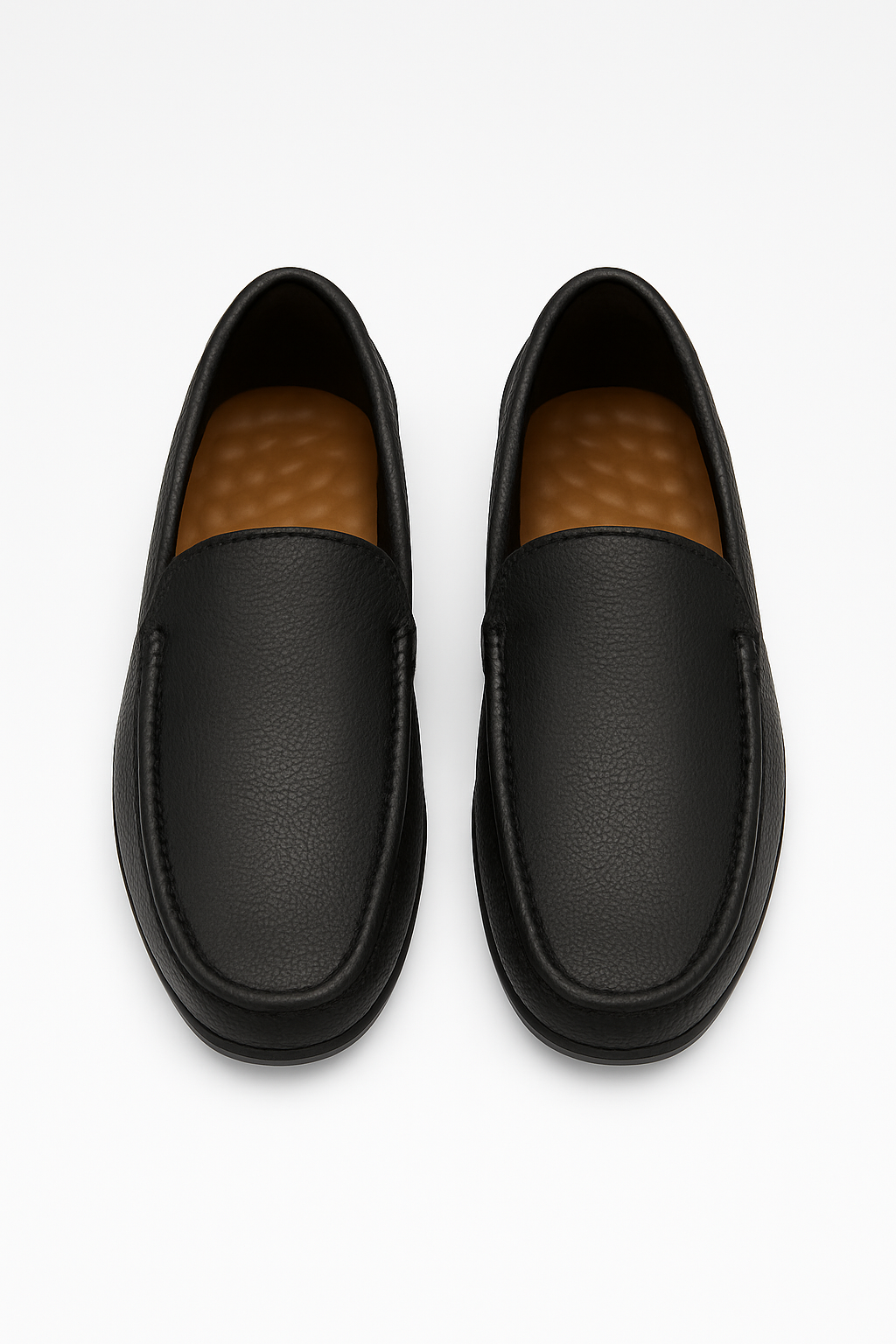4049-M2 Black Shoes For Boys