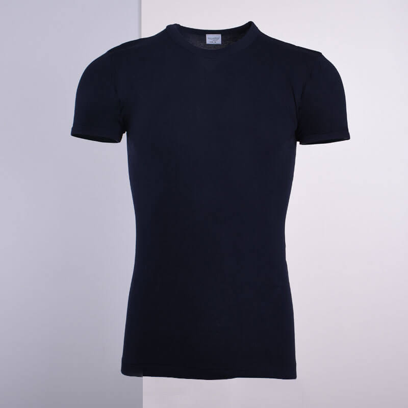 6 Pcs Black Round Neck T-shirt Richman For Men