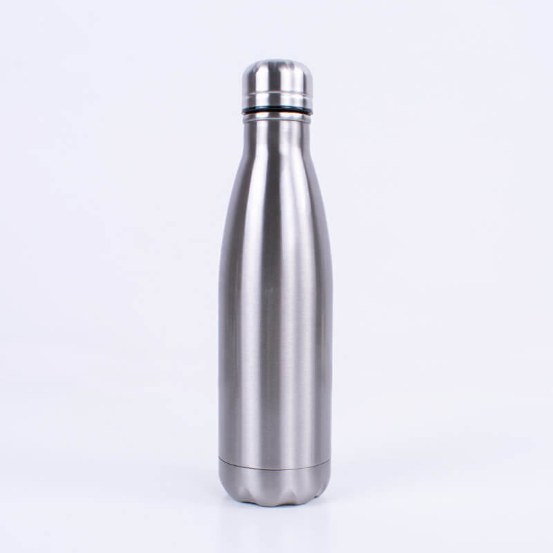 500 ML Silver Standard Hot and Cold Beverage Bottle (With Name Printing Option)