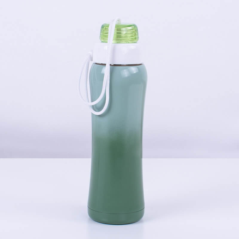 500 ML Green Hot and Cold Beverage Bottle with Tea Strainer