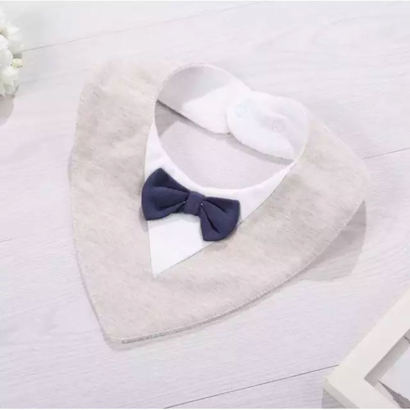 Beige Gentlemen Bib