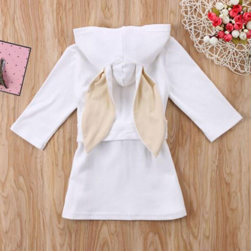 Comfortable Rabbit Home Robe (With Name Embroidery)