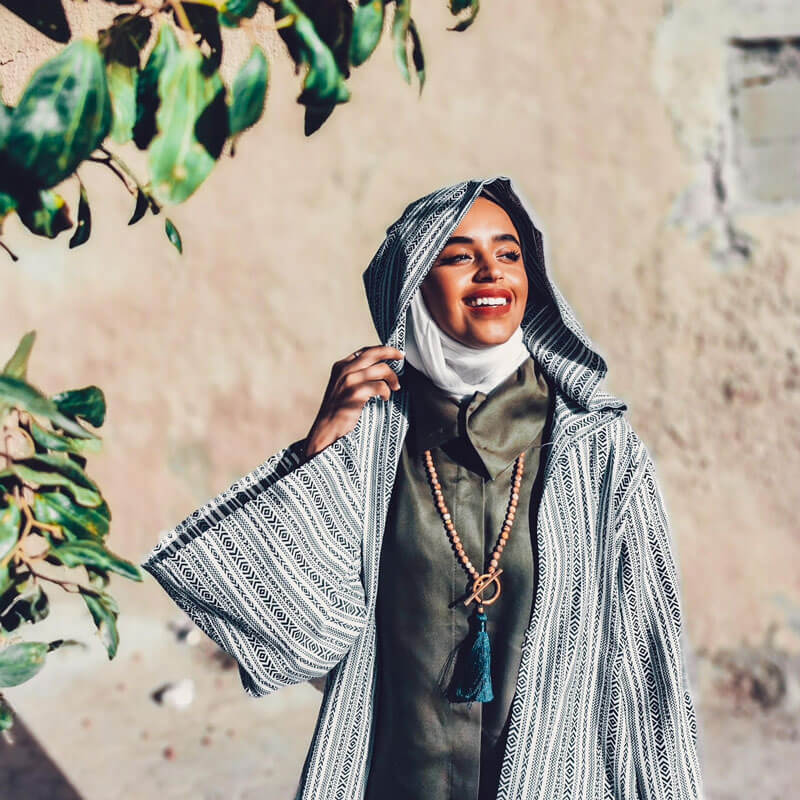 olive Sadu Moroccan Jacket With Full Sleeves Shirt And Pant Set From Lulwa Al Khattaf