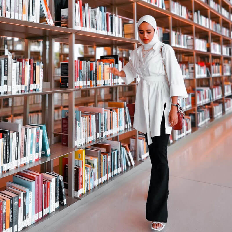 Victoria White Shirt from Lulwa Al Khattaf