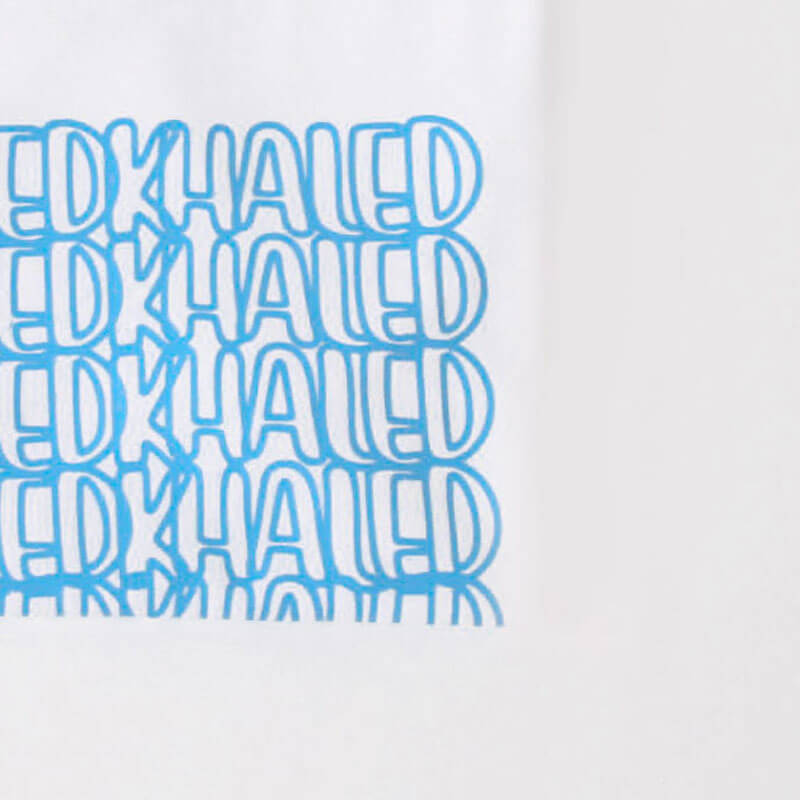 تي شيرت أبيض بتصميم أسماء متعددة للأطفال (مع طباعة الاسم)