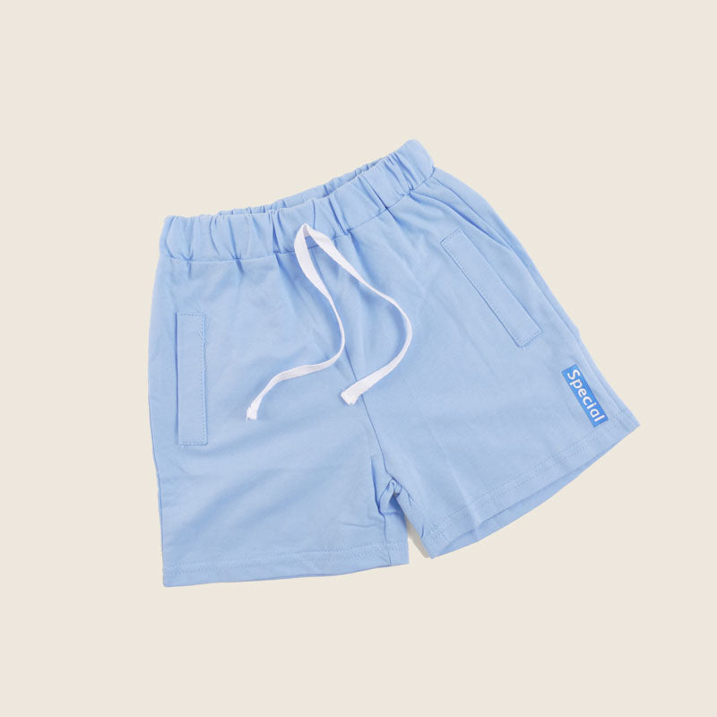 Blue Imprint Shorts For Kids (With Name Embroidery Option)