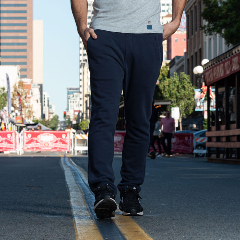 Not So Basic Navy Sweatpants