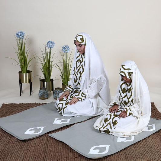 طقم صلاة بتصميم M2-2 (مع خيار تطريز الاسم)