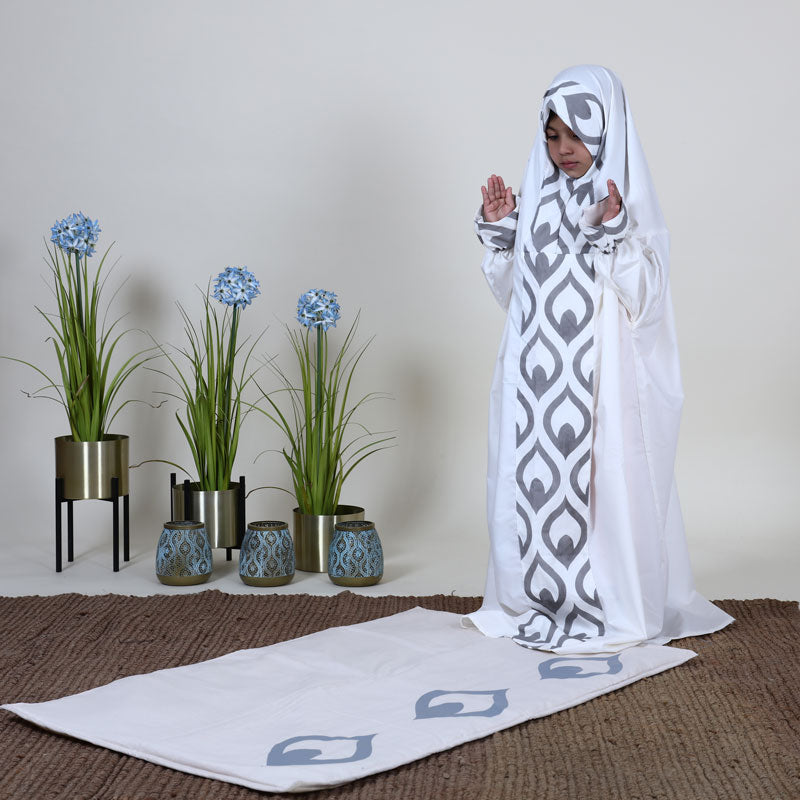 طقم صلاة بتصميم M2-5 (مع خيار تطريز الاسم)