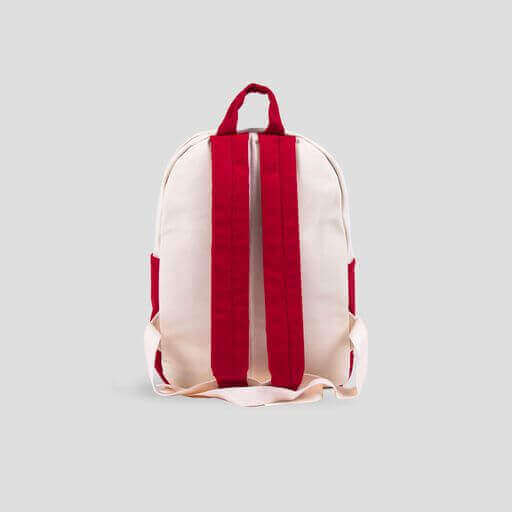 Red School Backpack (With Embroidery Option)