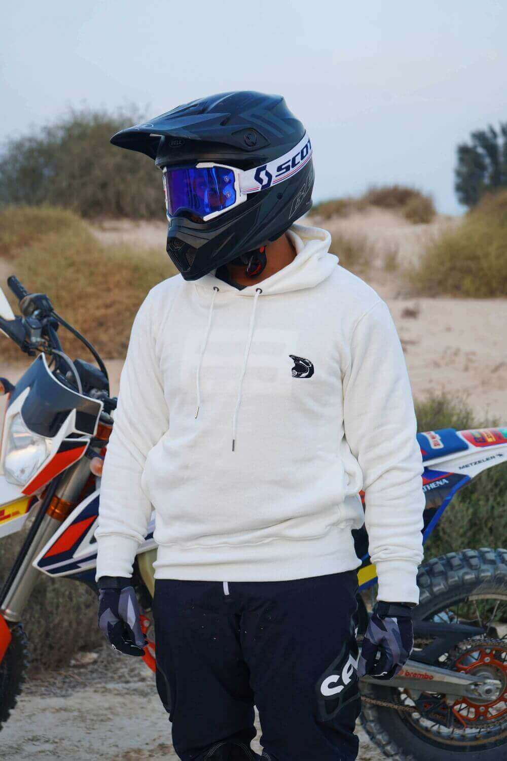 Helmet Design Hoodie