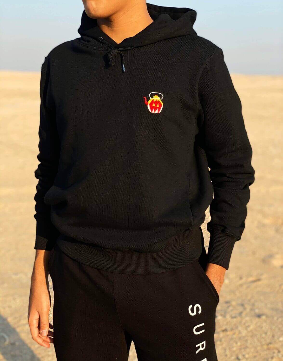 Tea Pot Design Hoodie