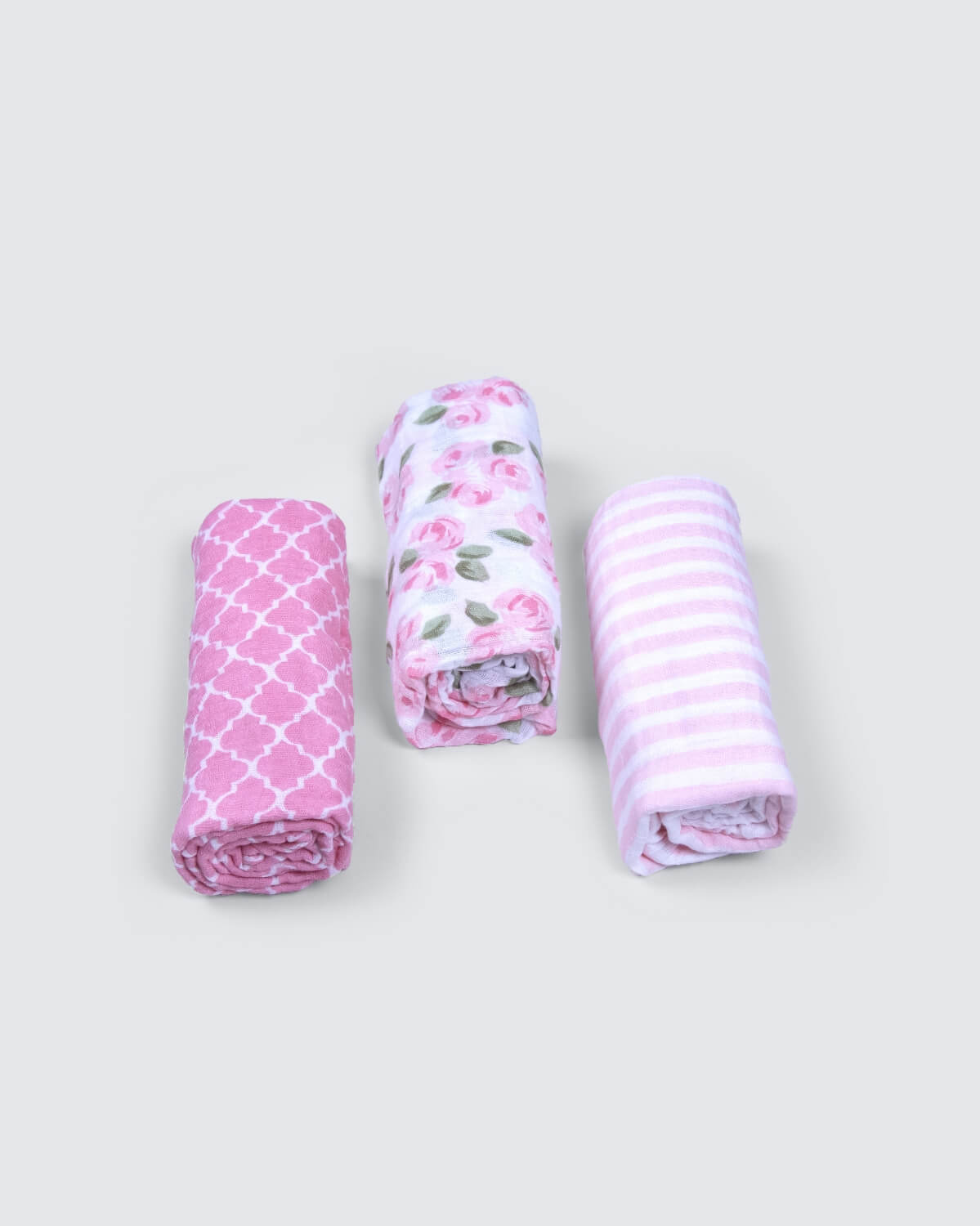 Three Pieces Engraved Cradle Cover M73020 Newborn