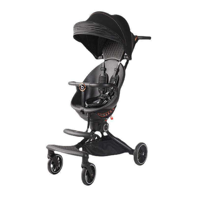 Black Baby Stroller Umbrella Design