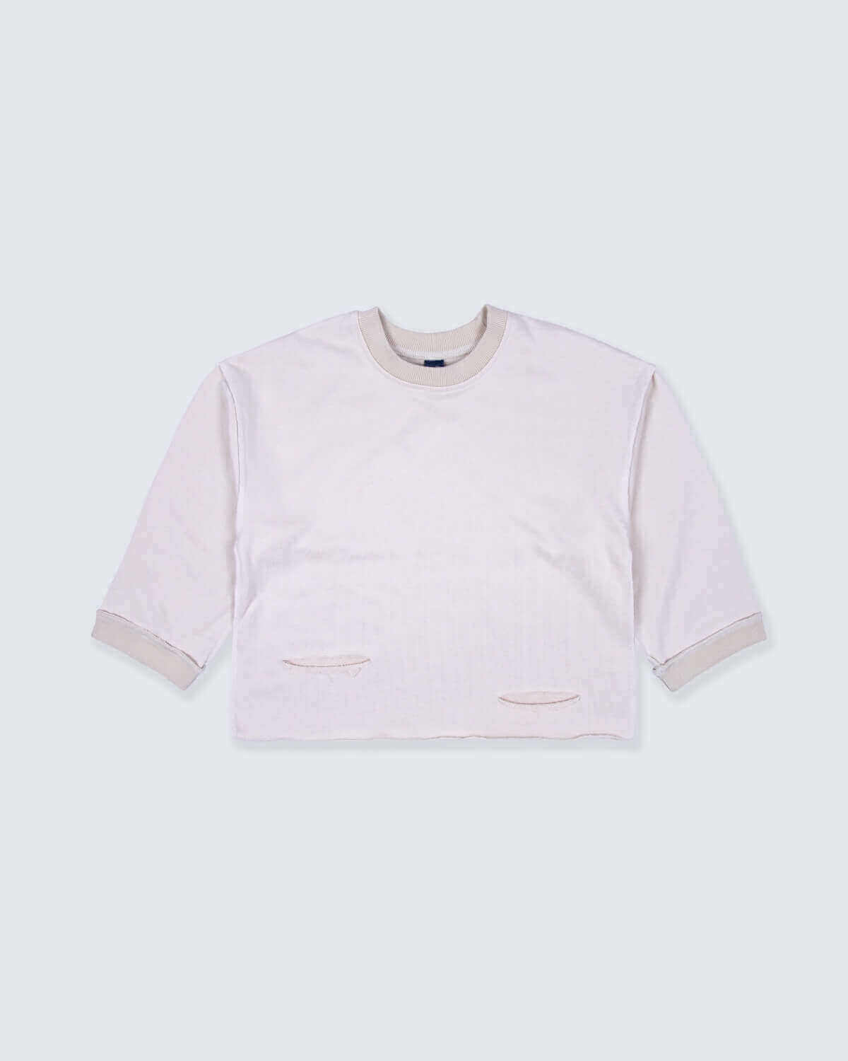 بلوزة ممزقة بأكمام طويلة متعددة الألوان للأولاد