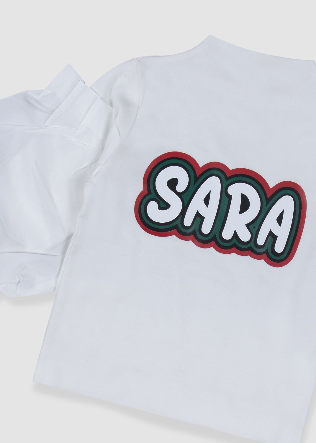 White Puffy Top For Girls