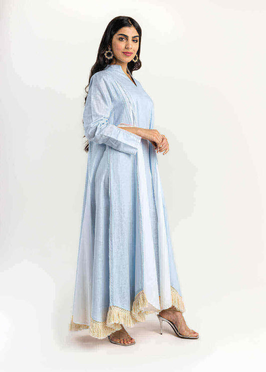 23SS0TB697285 درعة متعددة الالوان مع قاعدة كركوشة للنساء