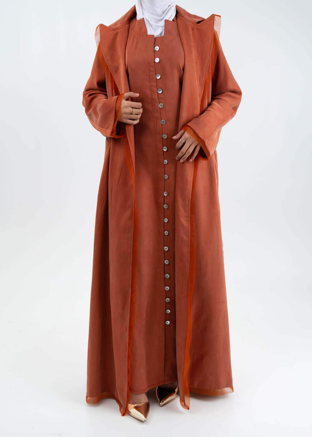 مجموعة نوفا الأنيقة باللون البرتقالي