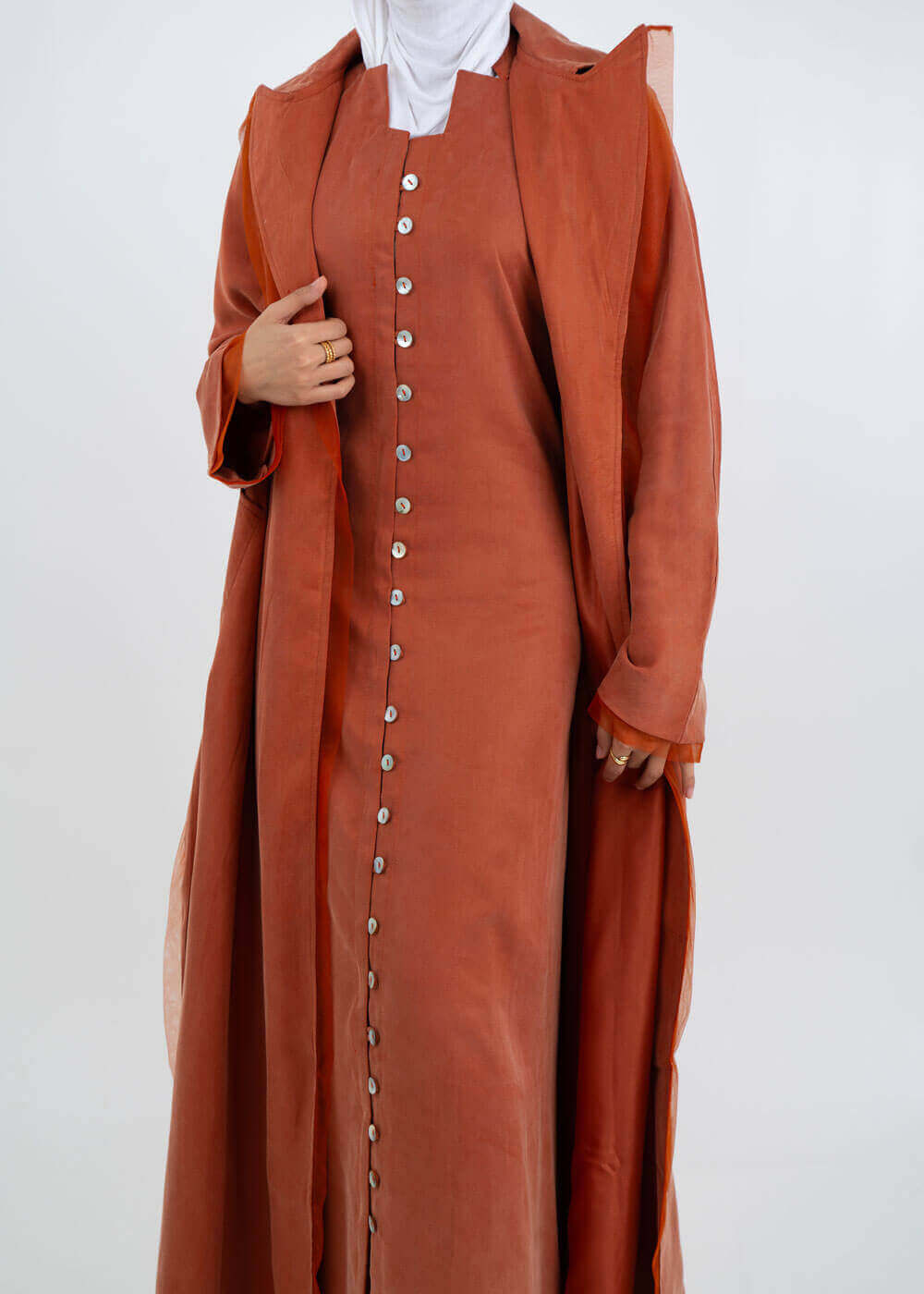 مجموعة نوفا الأنيقة باللون البرتقالي