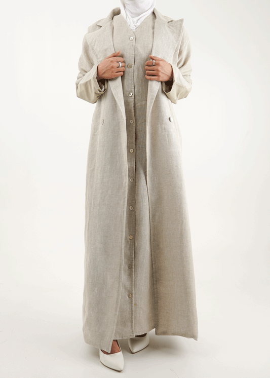 طقم نوفا الأنيق باللون البيج