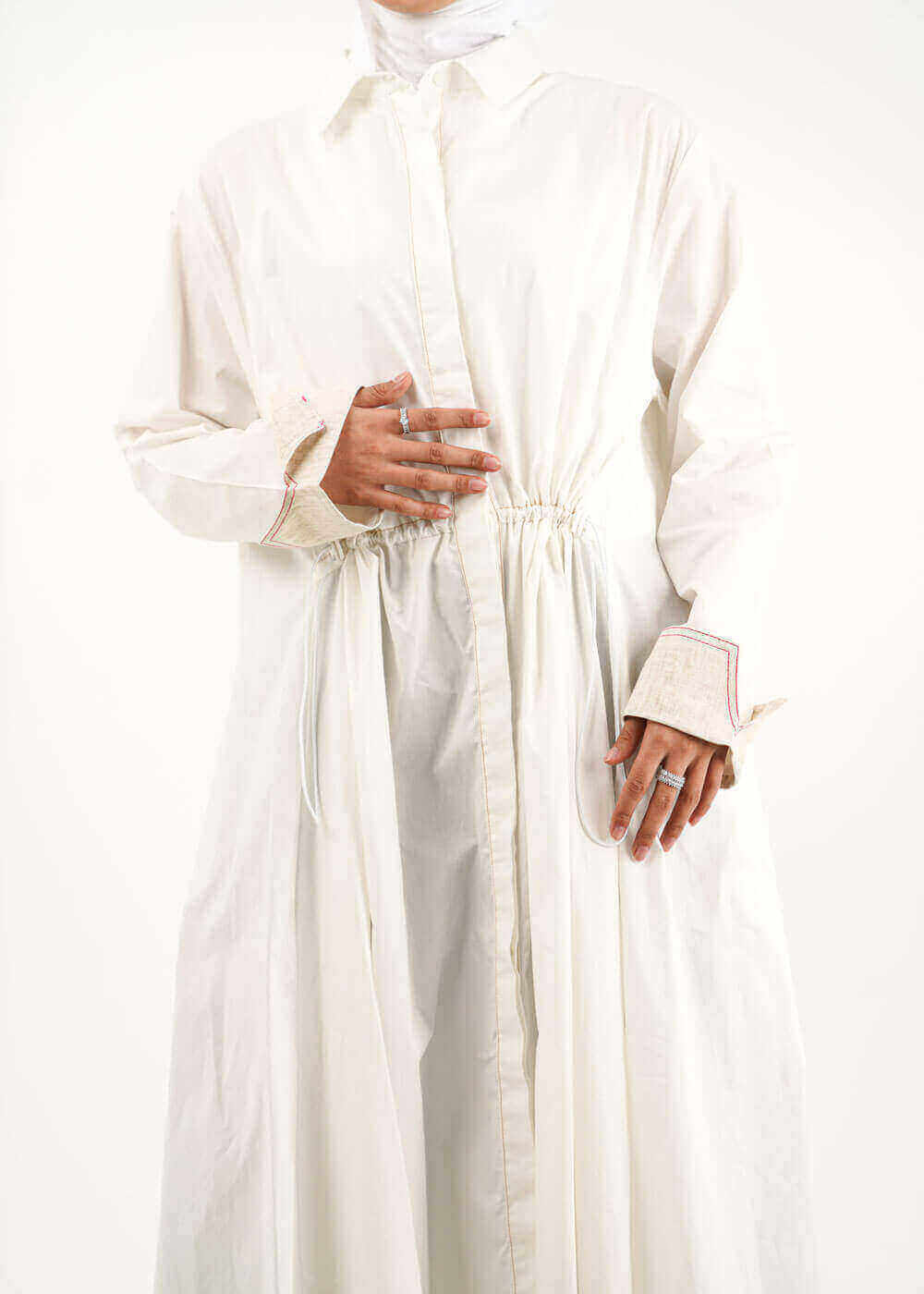 7531 White Daraa For Women RAM-24