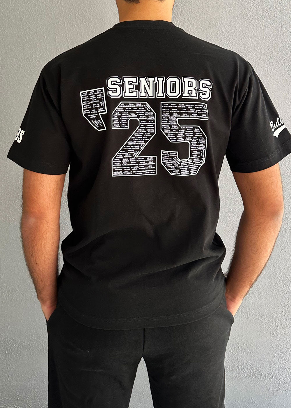 BBS Senior Male Black PE T-Shirt