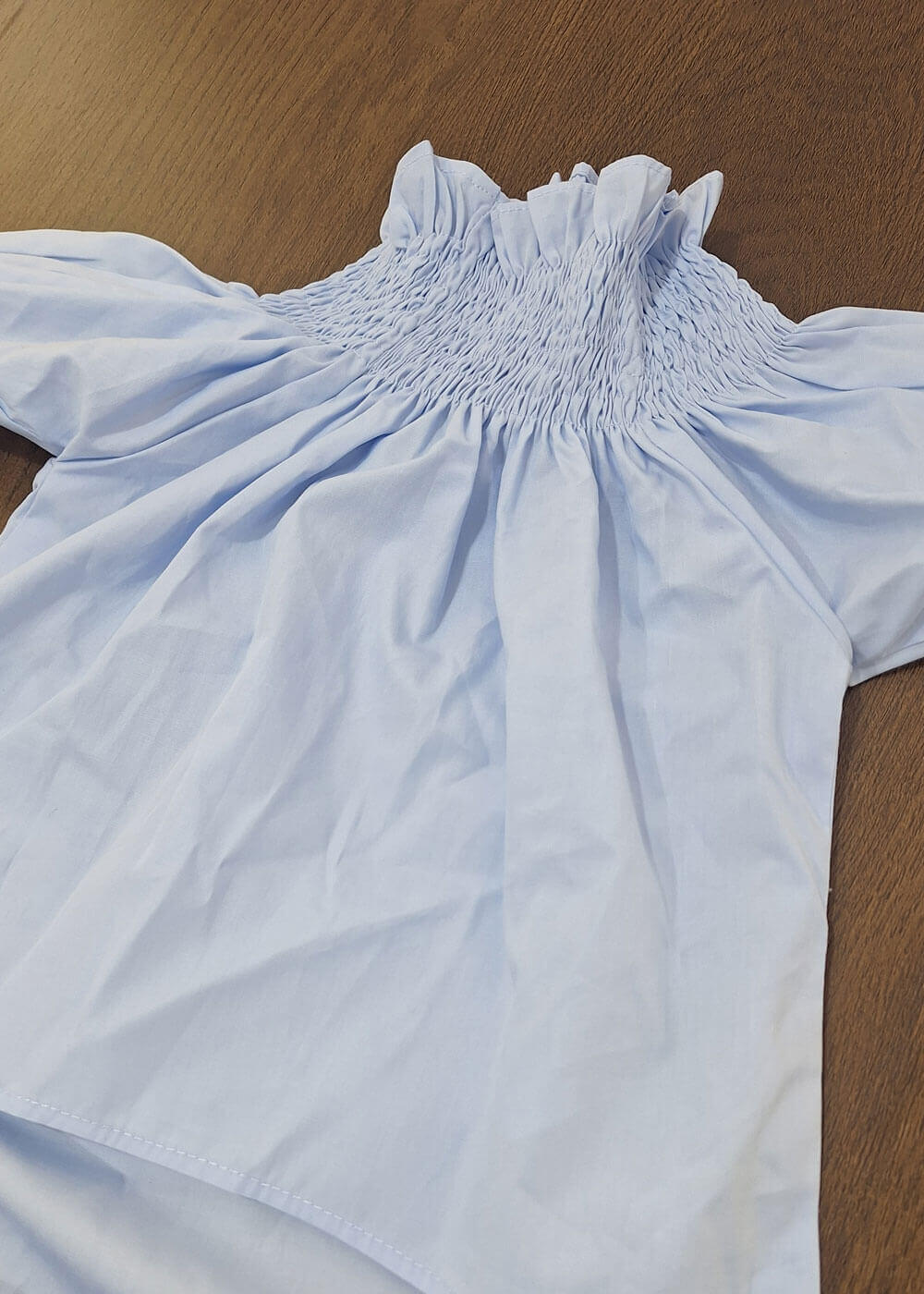 مجموعة ملابس صيفية باللون الأزرق الباستيل