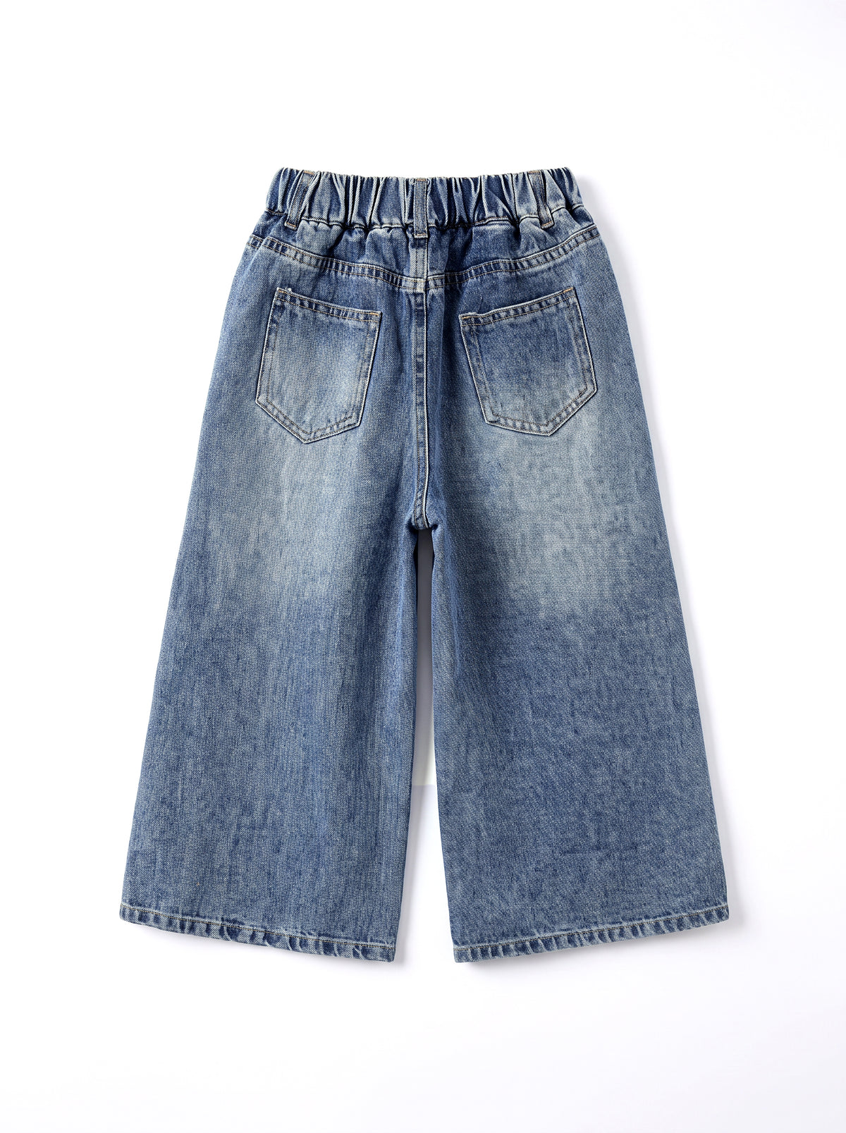 8120 Blue Denim Pants For Girls