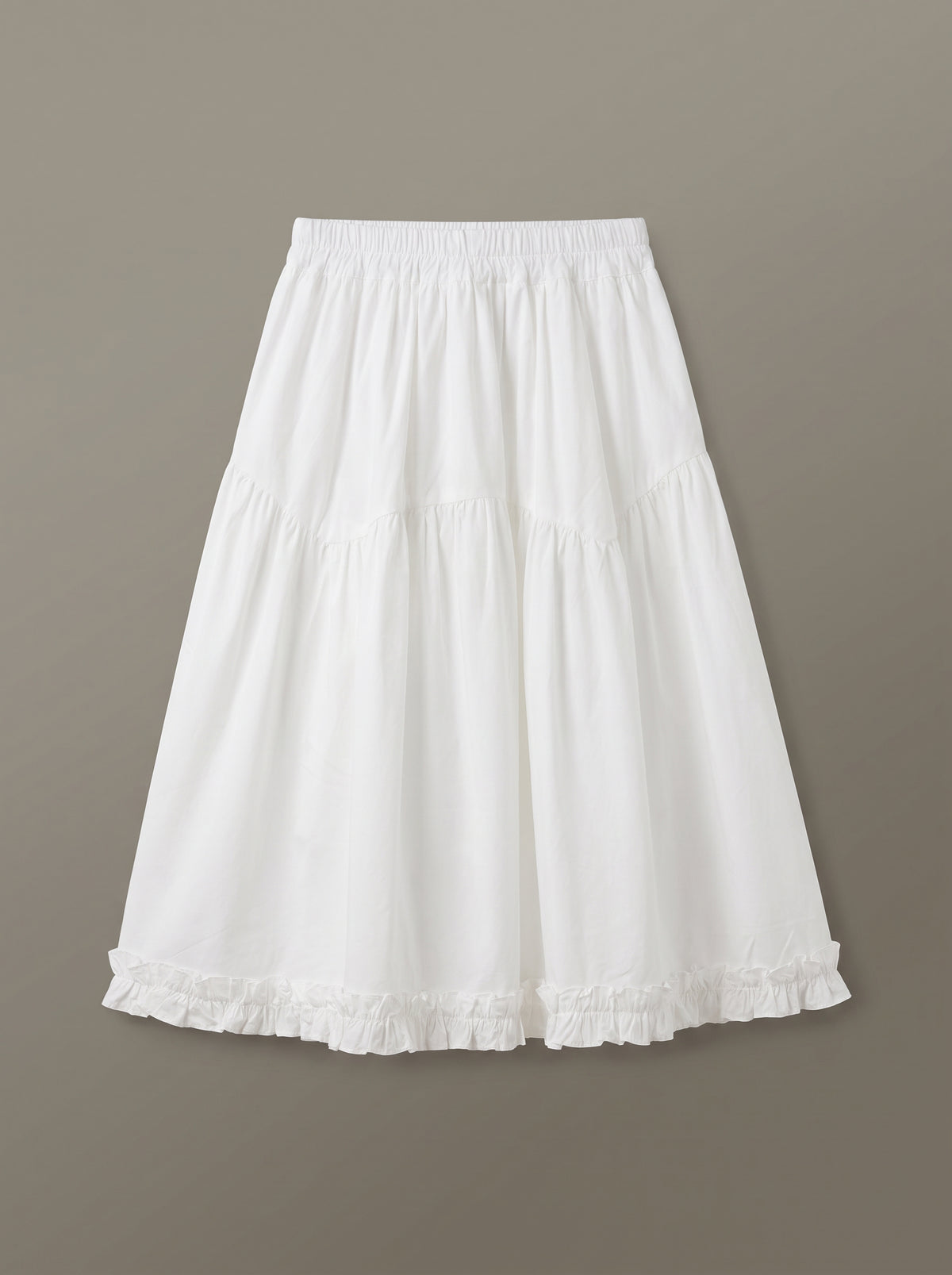8148 White Skirt For Girls