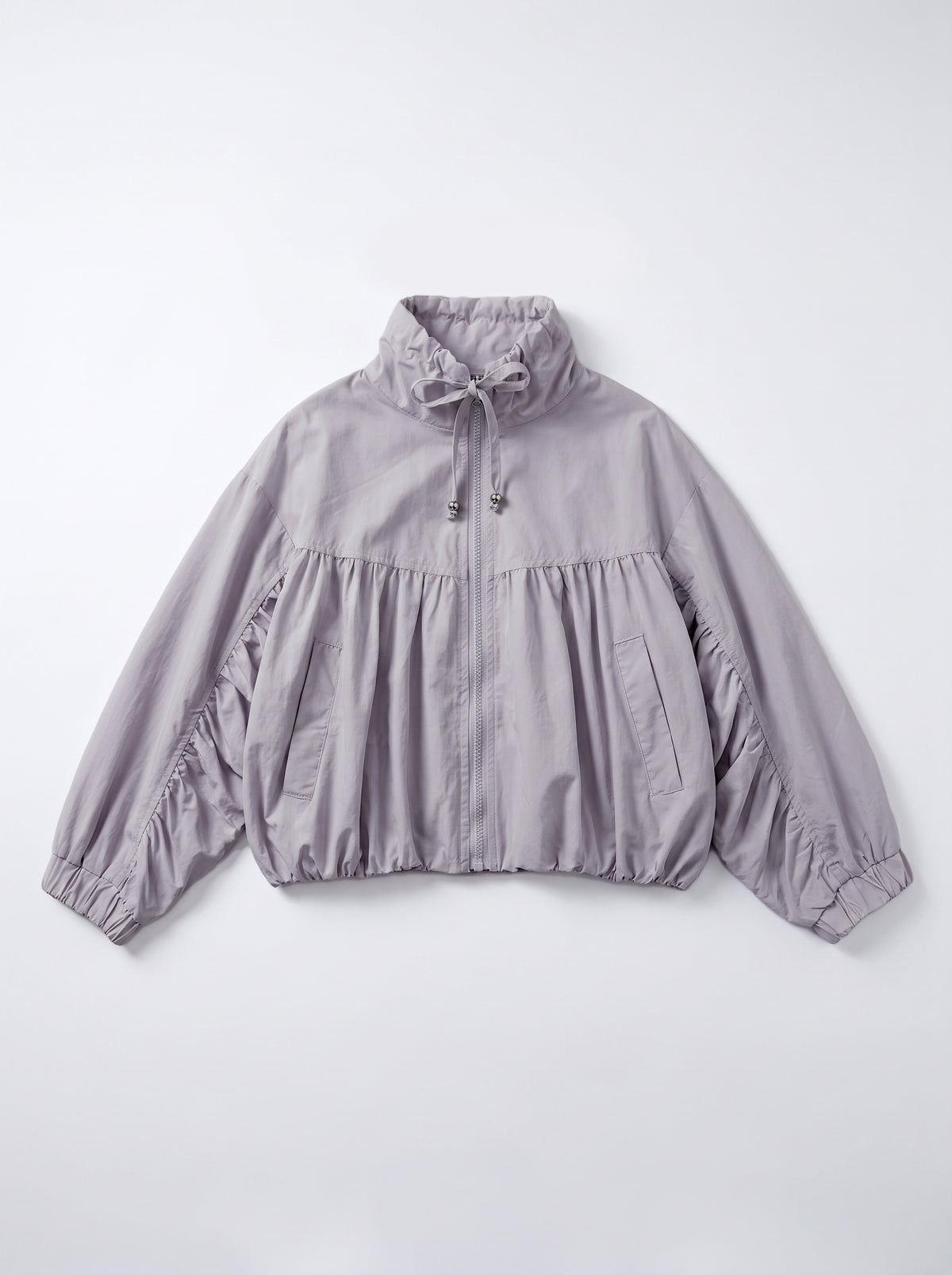 8155 Grey Pink Jacket For Girls