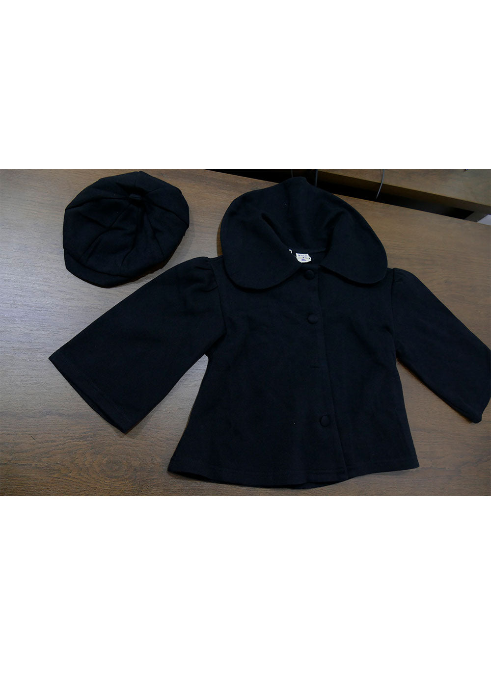 Black Puff Coat