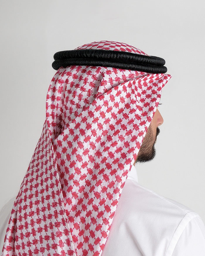 Red Shemagh Majestic For Men