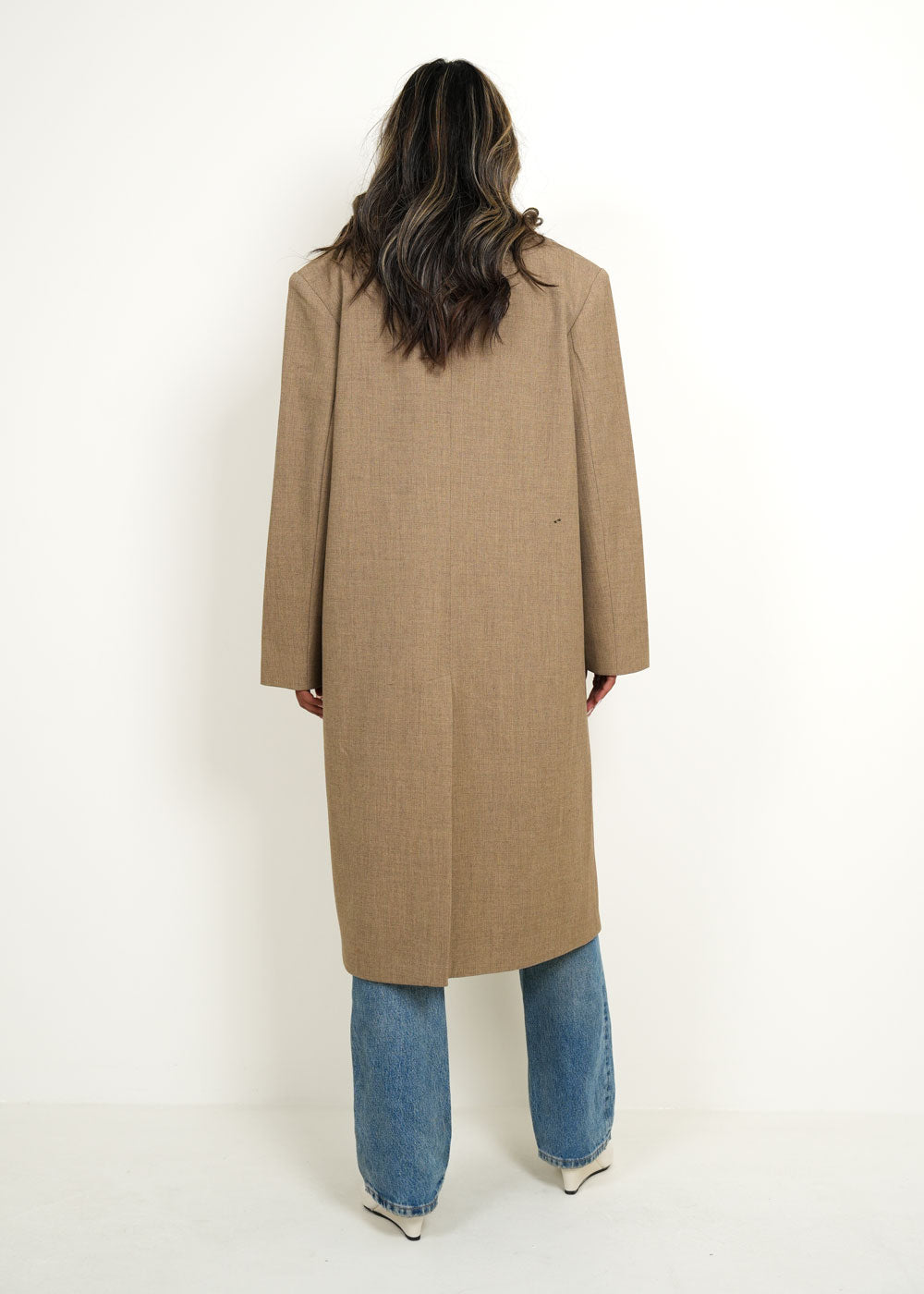 7591 Khaki Coat For Women