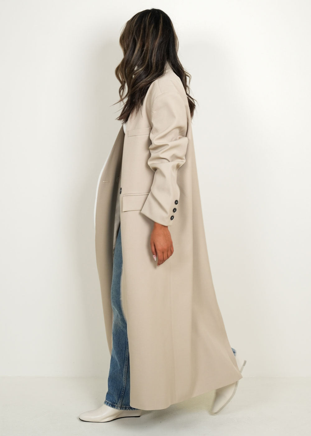 7949 Multi-Color Long Jacket For Women