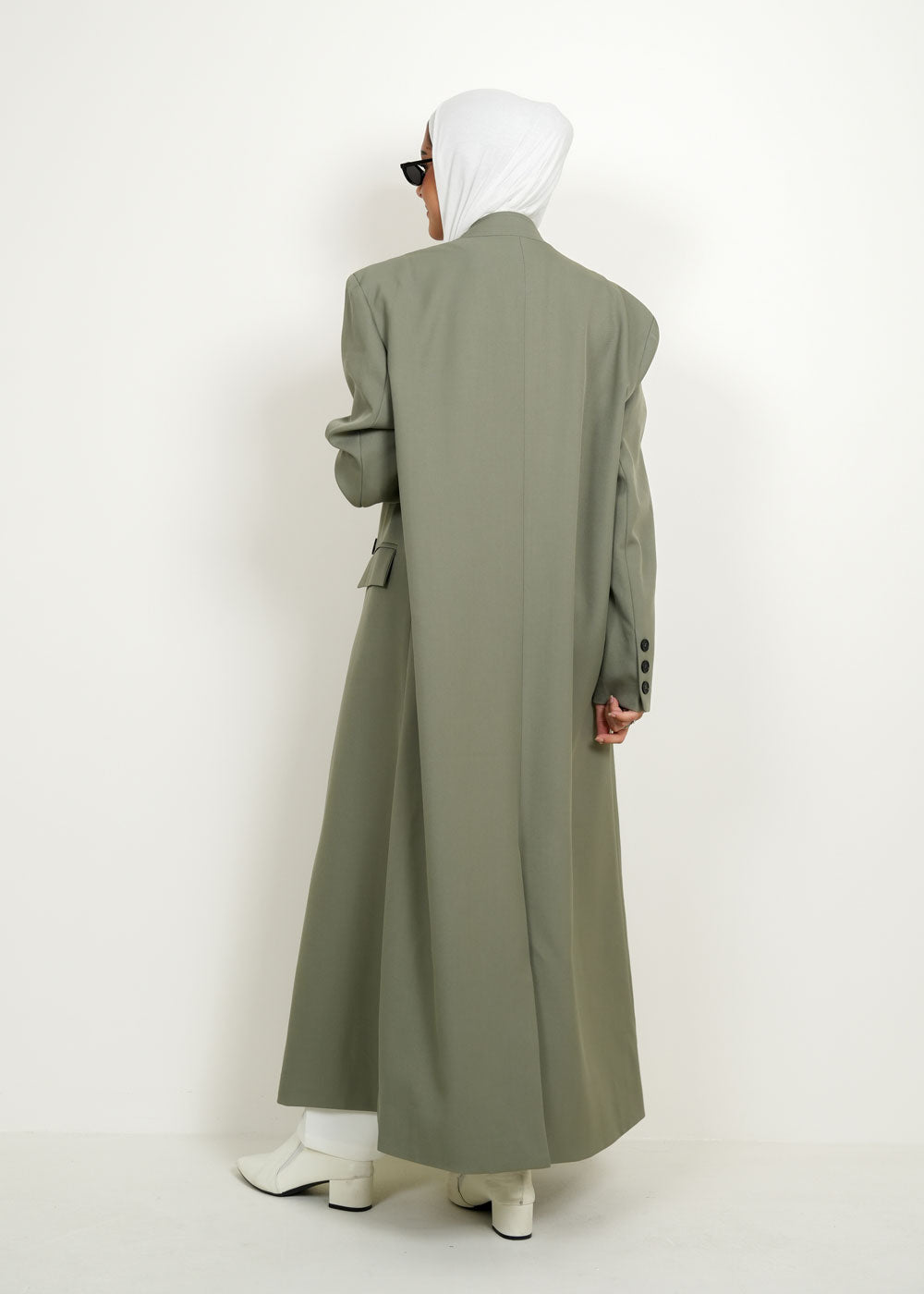 7949 Multi-Color Long Jacket For Women