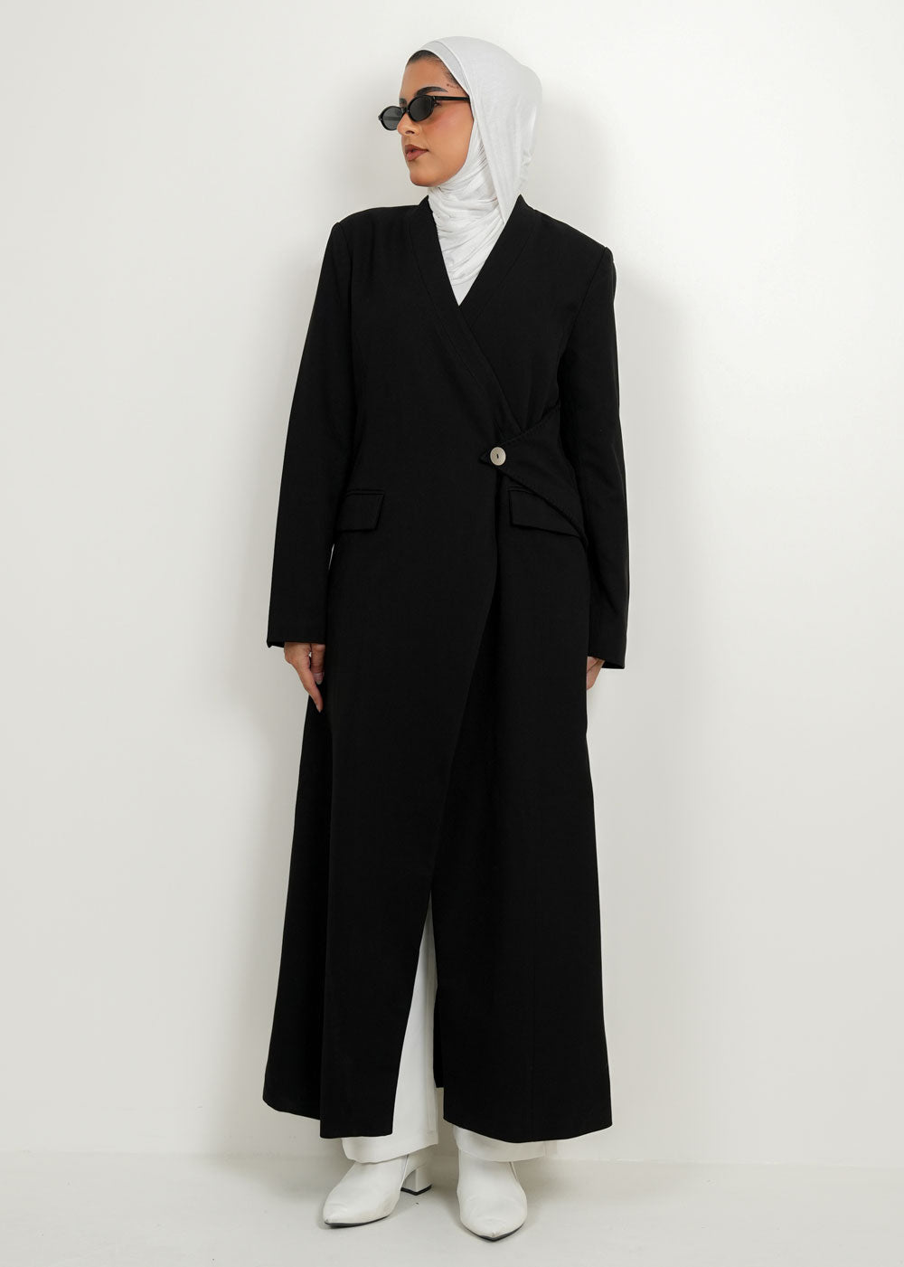 7688 Black Coat For Women