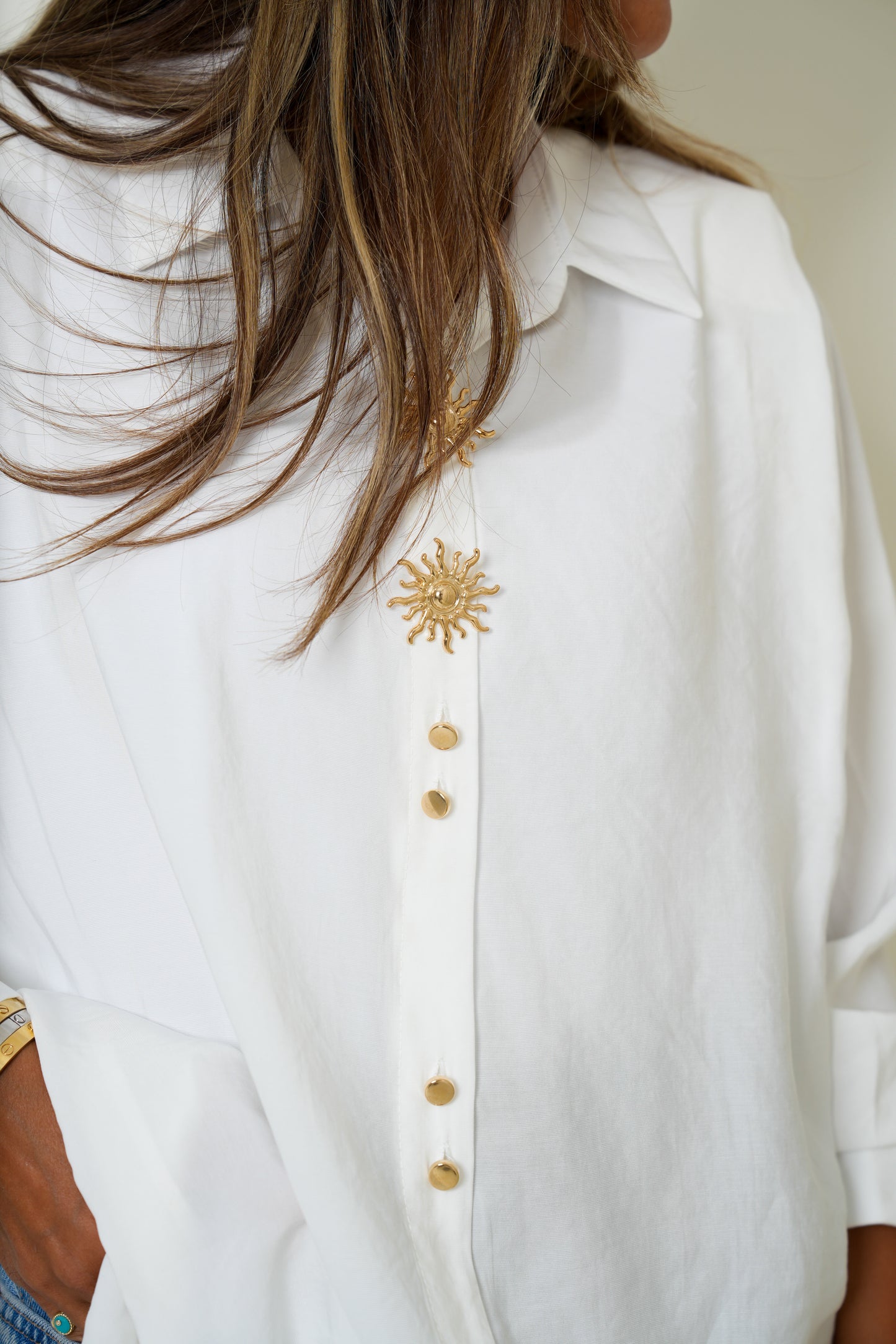 7905 White Blouse For Women