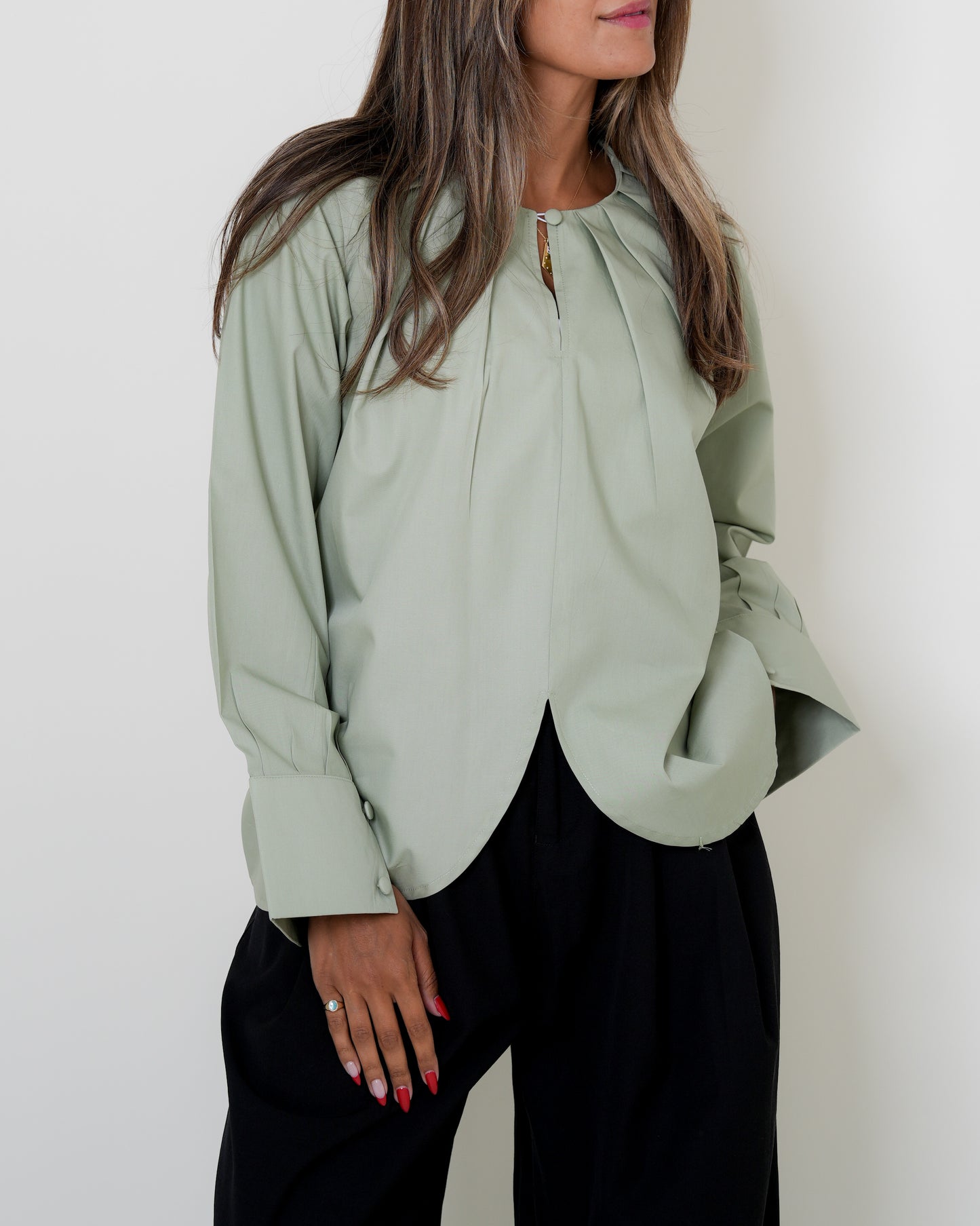 7862 Green Top For Women