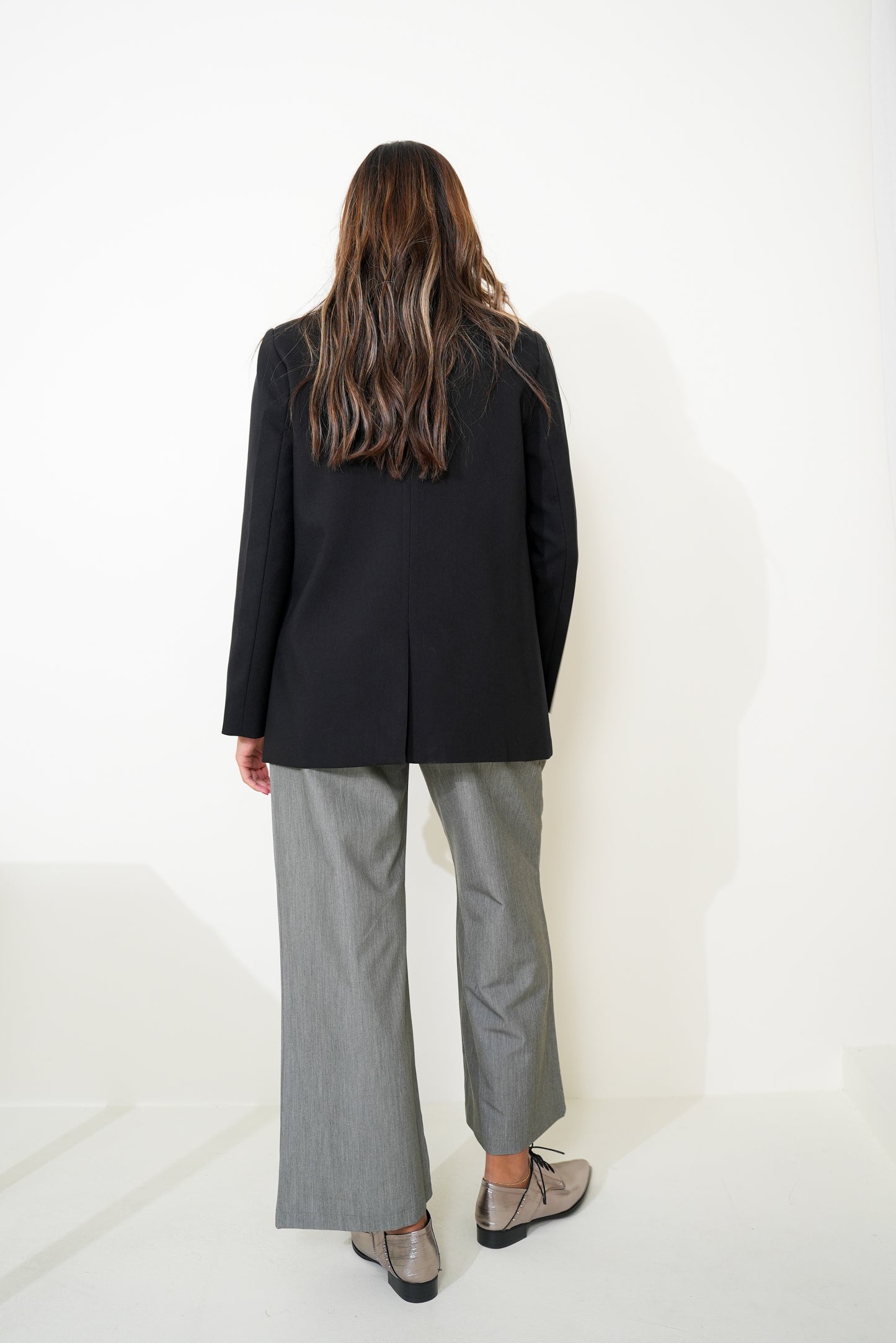 7836 Black Blazer For Women