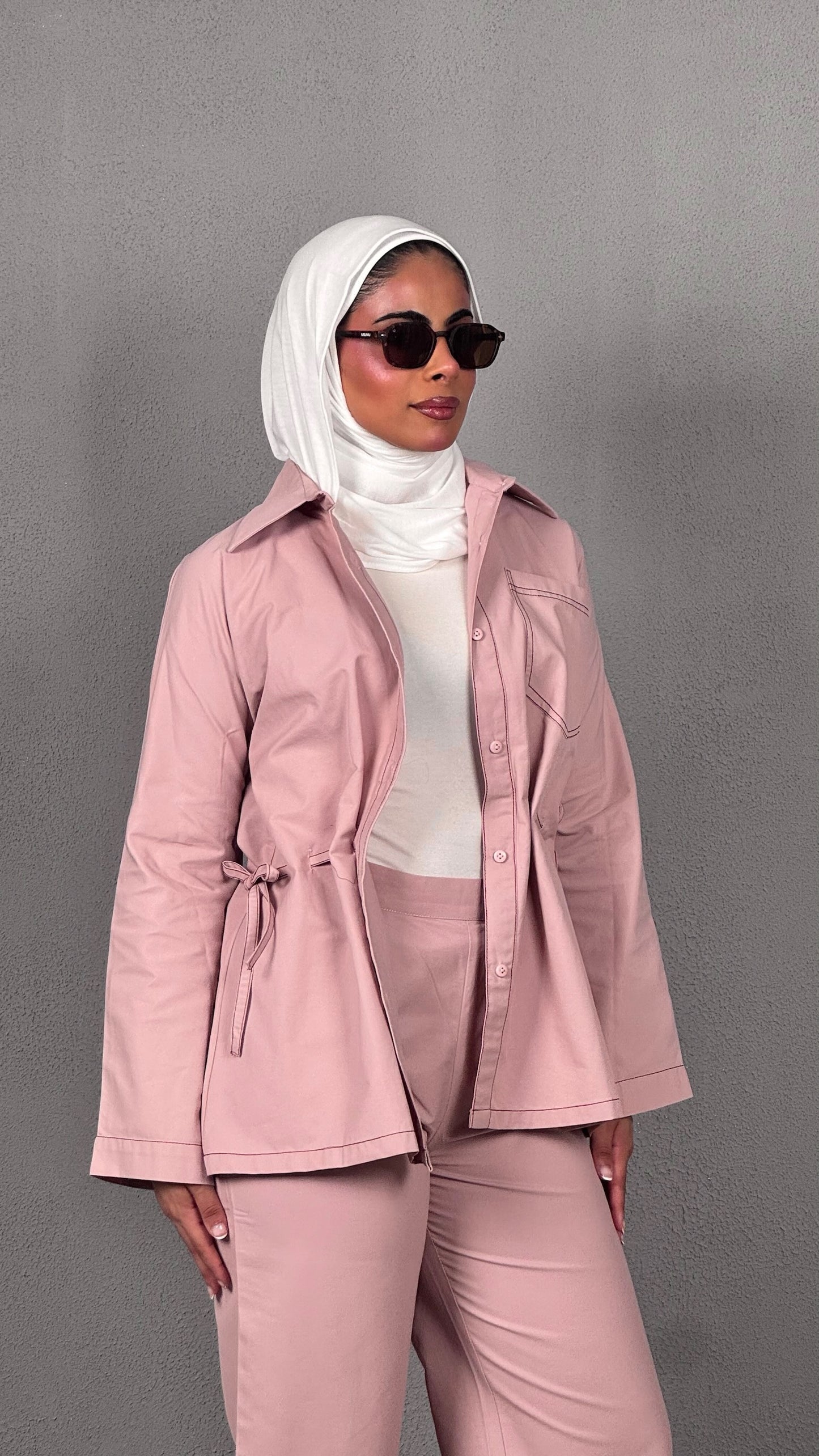 7845 Pink Set For Women