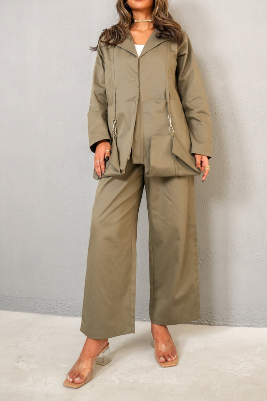 7849 Olive Set For Women