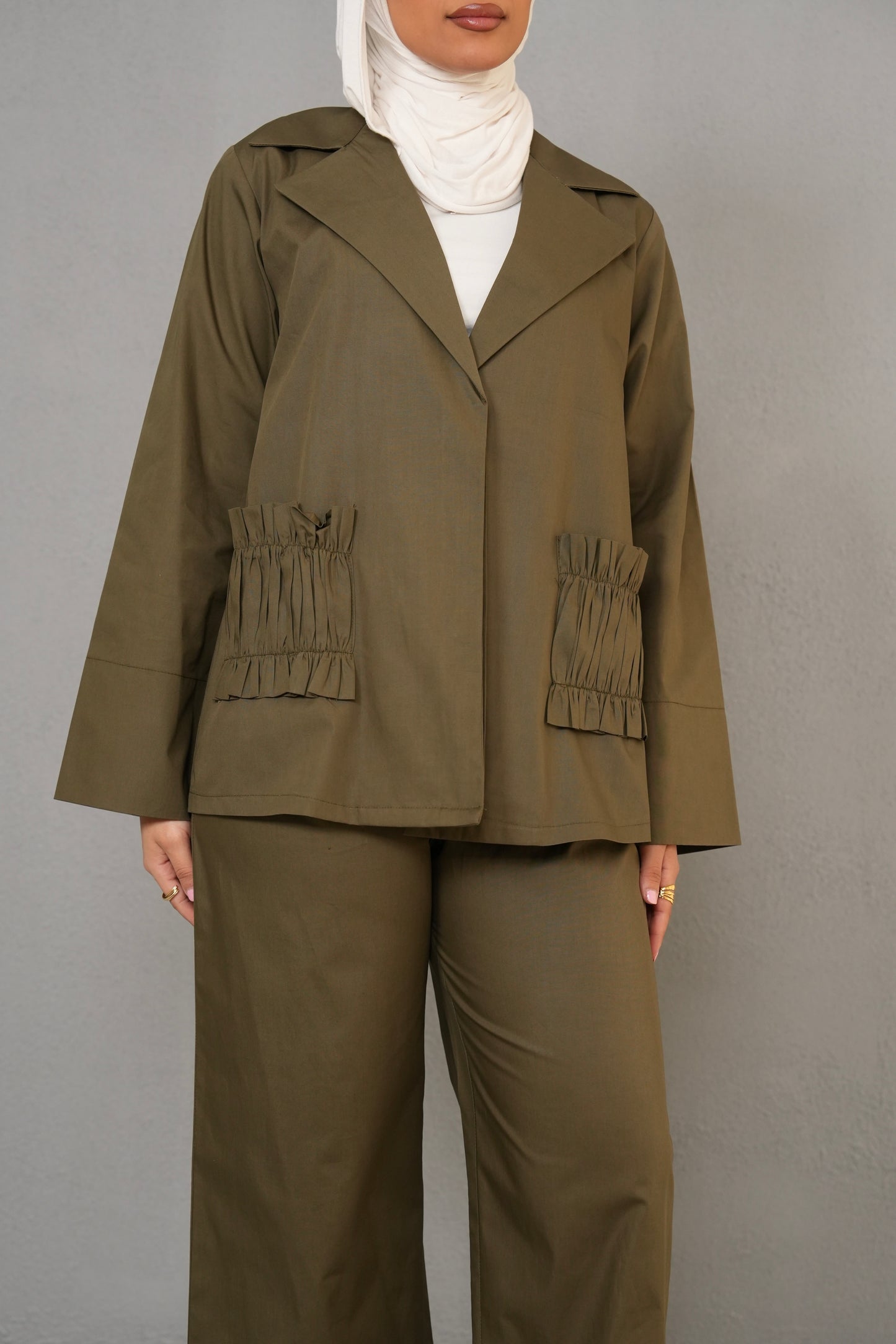 7847 Olive Set For Women