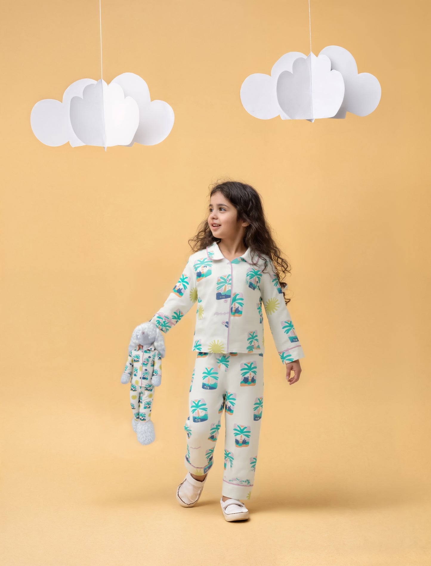 TIYA ST370 Pajama Set For Girls