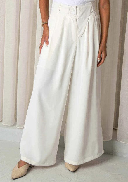 7376 White Pant For Women
