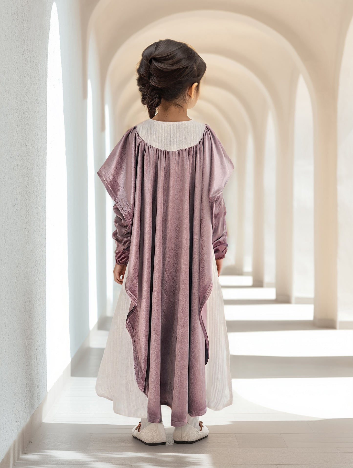 فستان أرجواني