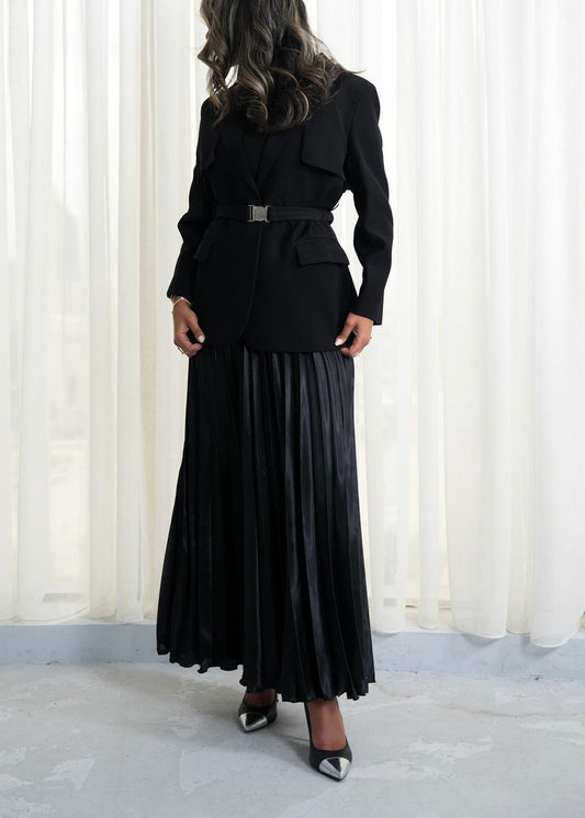 7636 Black Blazer For Women