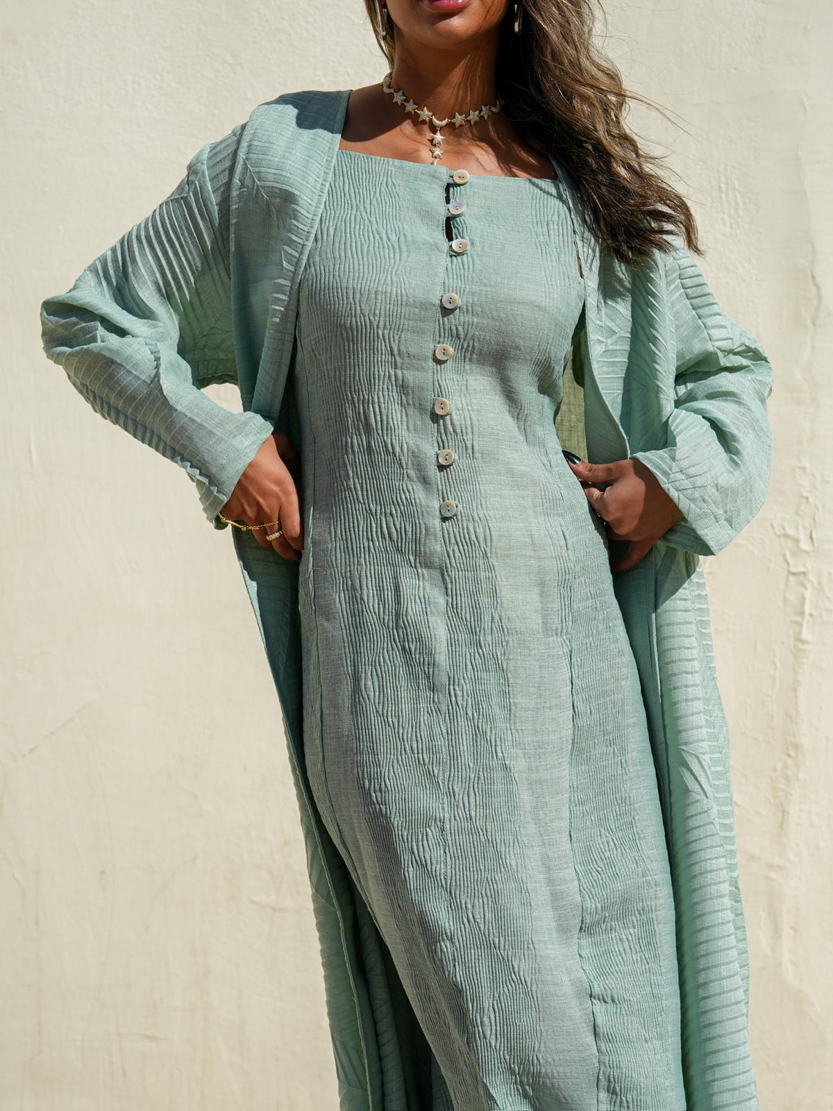 7753 Tiffany Green Daraa Set For Women