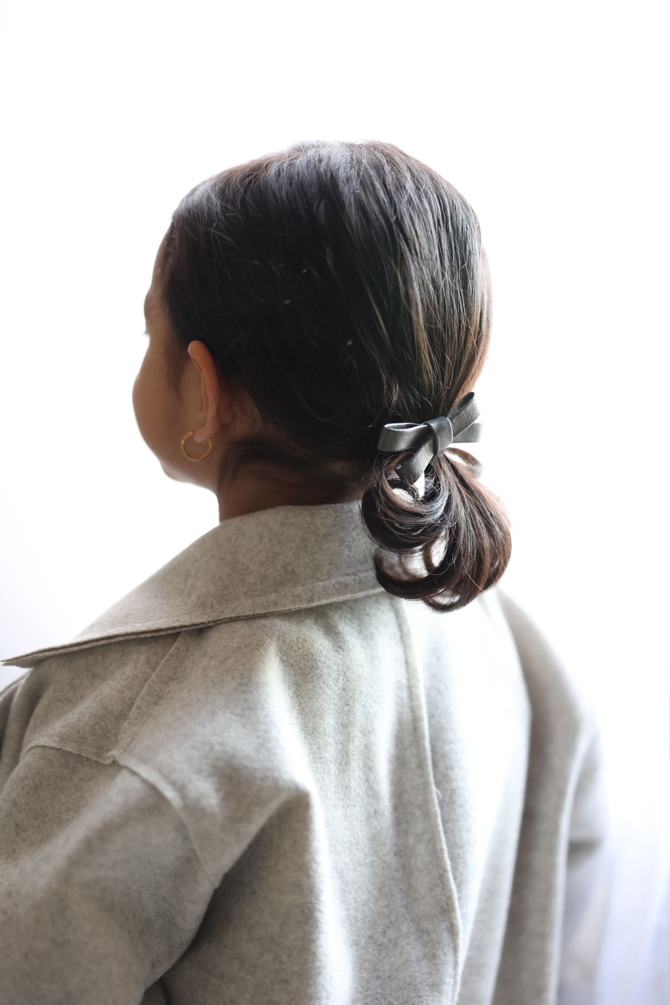 7991 Grey Coat For Girls From Ghazel